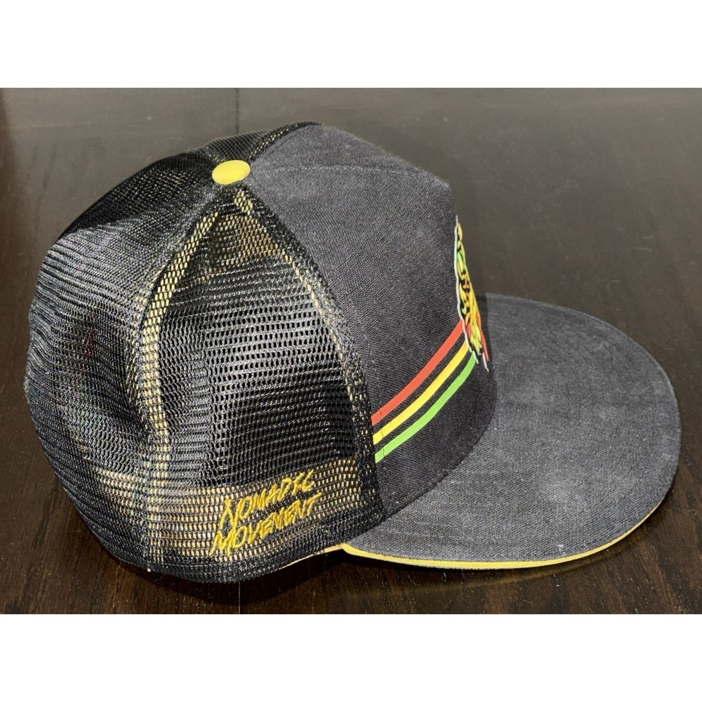 Nomadic Movement Limited 300 ~3D Sculpted Tree Of Life Black Snap Back Cap Hat - Picture 4 of 9
